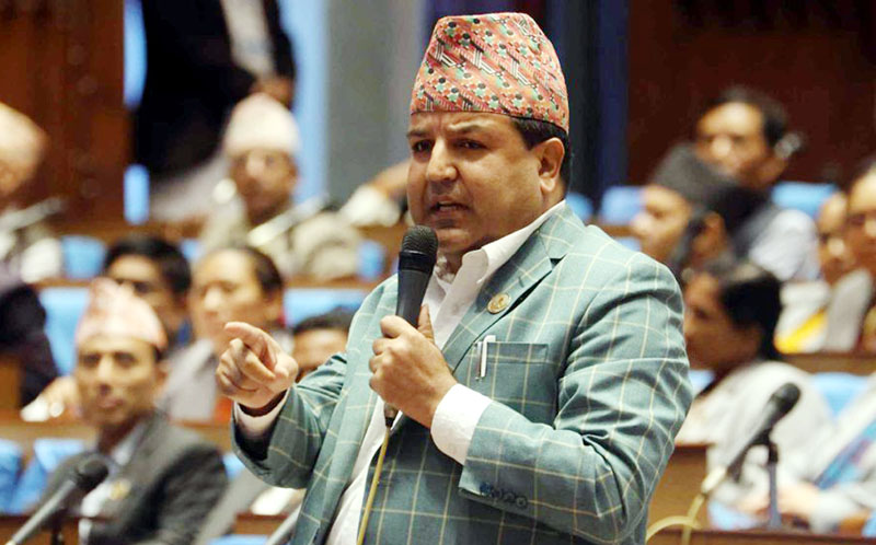 प्रतिनिधिसभामा आमरण अनसन बस्ने कांग्रेस सांसदको चेतावनी