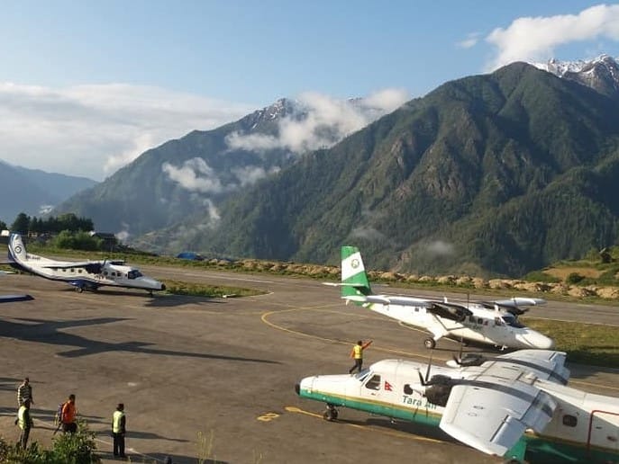 पाँच दिनपछि हुम्लामा हवाई उडान सञ्चालन