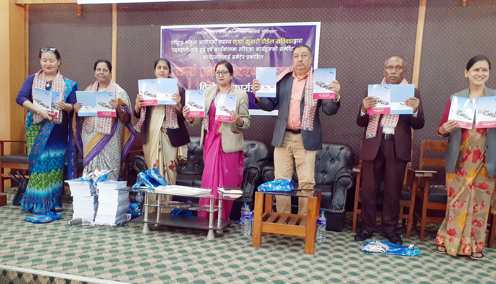 ‘कार्य प्रगति विवरण’ पुस्तक विमोचन