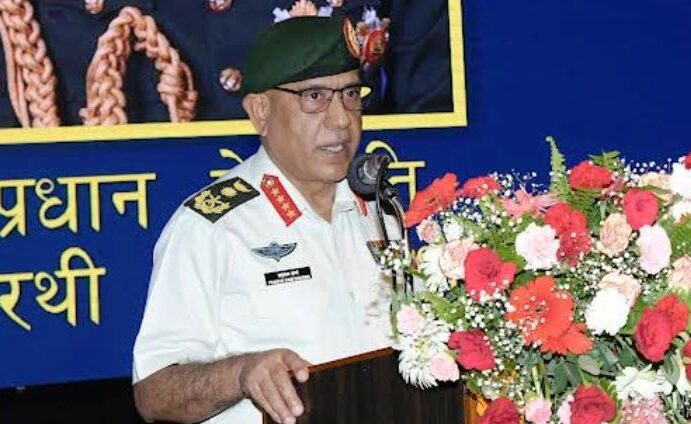 प्रधानसेनापतिद्वारा बेमौसमी तर्क उठाएर माहोल खल्बल्याउनेप्रति सतर्क रहन निर्देशन