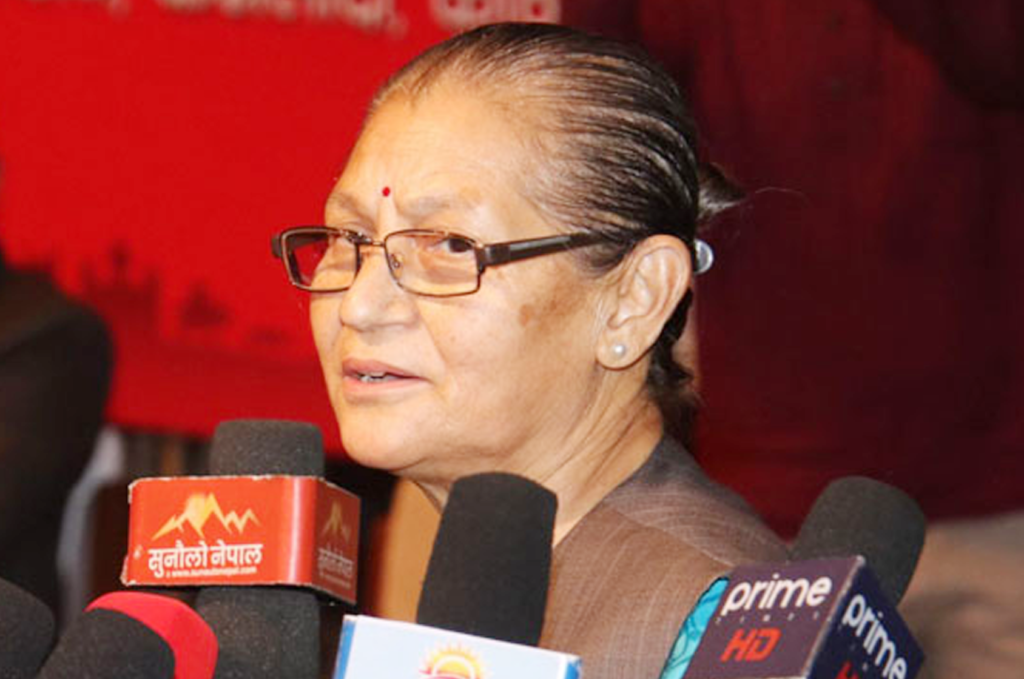 सहमति नभए प्रतिस्पर्धाबाट नेतृत्व छनोट गर्नुपर्छ : अष्टलक्ष्मी शाक्य