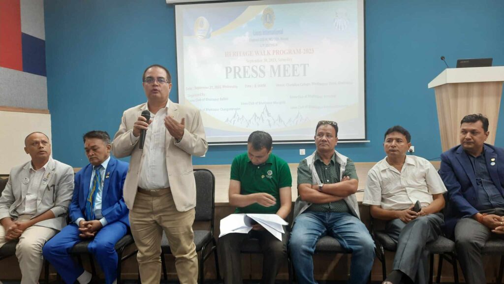 मुटु दिवसको चेतना जगाउँन मध्यपुर थिमिमा सम्पदा पदयात्रा हुँदै
