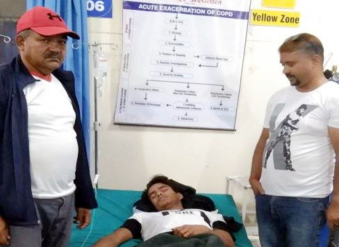 भूतपूर्व सैनिक तथा प्रहरी संगठनद्वारा समस्यामा परेका मजदुरको उद्धार