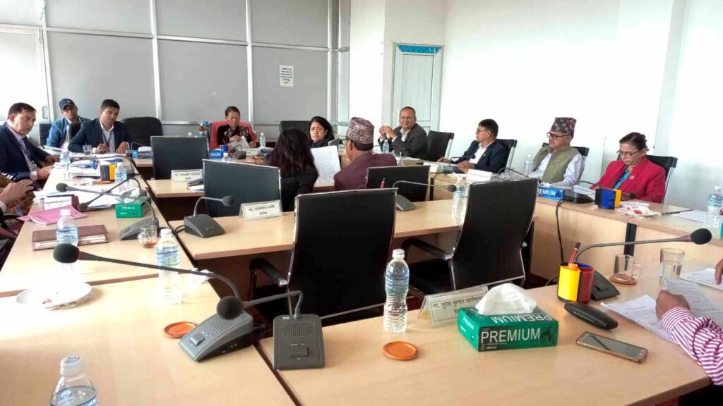 मर्यादाक्रमसम्बन्धी विधेयक समितिबाट पारित