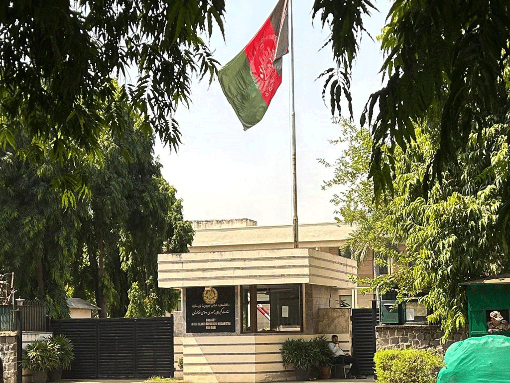 नयाँ दिल्लीमा रहेको अफगानिस्तानको दूतावास आजदेखि बन्द