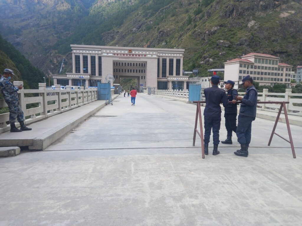अन्तिम चरणमा पुग्यो रसुवागढी भन्सारको भवन निर्माण 