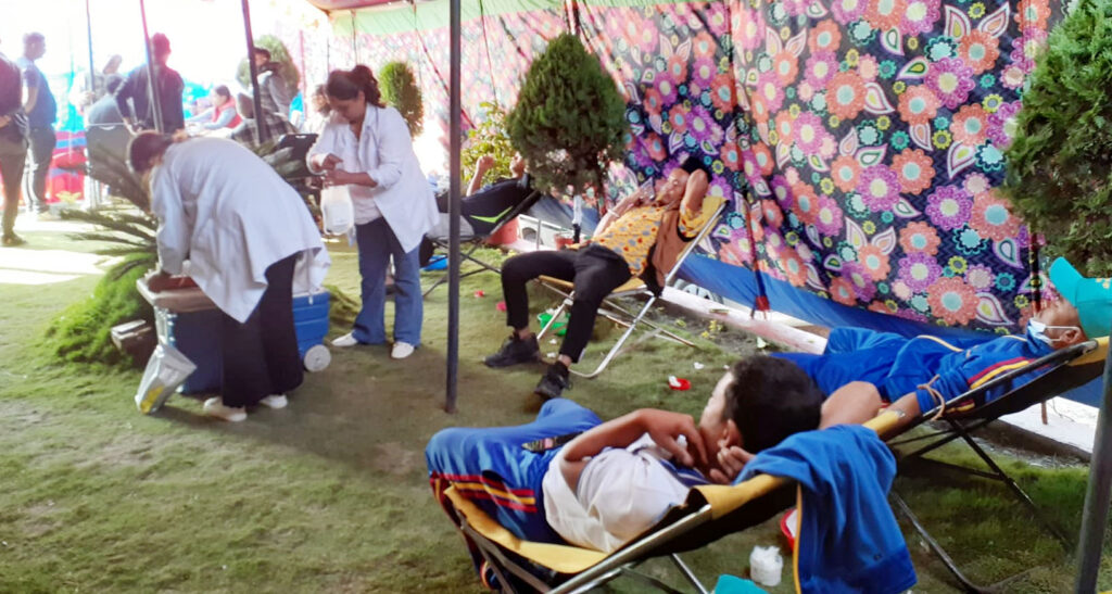 नेप्सेम्याकद्वारा रक्तदान कार्यक्रम आयोजना: ५१ जनाले गरे रक्तदान