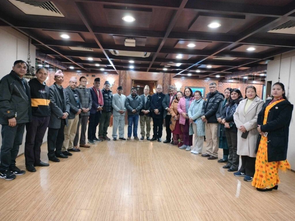 १७ सांसदसहित २० जना चीन प्रस्थान