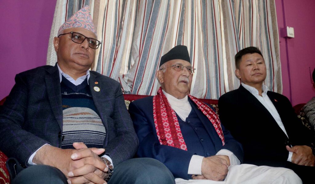 गठबन्धन खरानीको डल्लो, सुकाए पनि फुट्छ, भिजाए पनि फुट्छ : अध्यक्ष ओली