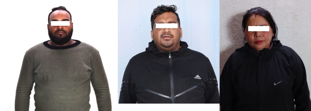 वैदेशिक रोजगारको प्रलोभनमा ठगी गर्ने तीन जना पक्राउ