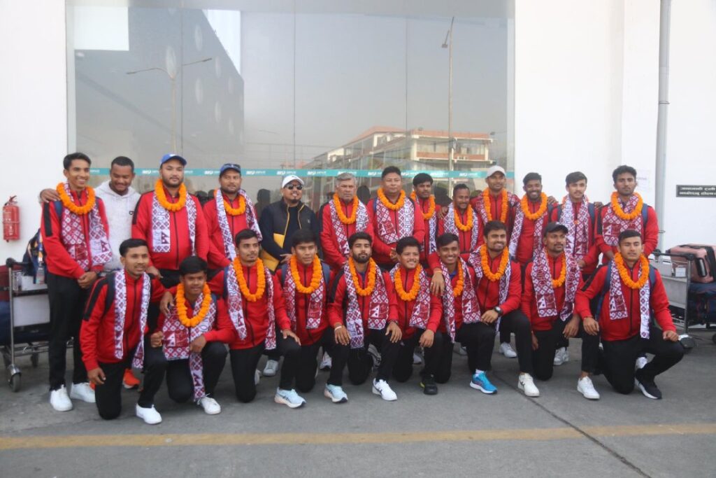 यू १९ विश्वकप क्रिकेटका खेलाडी स्वदेश फर्किए