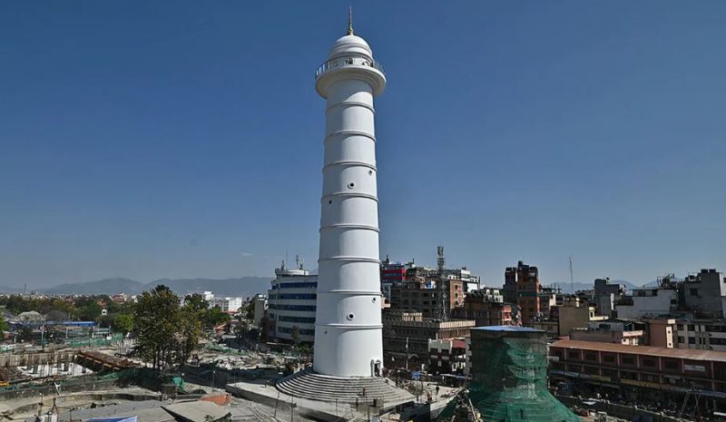 धरहरा निर्माणको भौतिक प्रगति ९२ प्रतिशत
