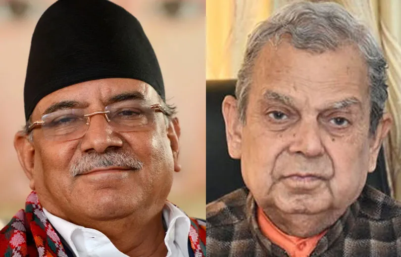 प्रधानमन्त्री र महन्थ ठाकुरबीच भेटवार्ता