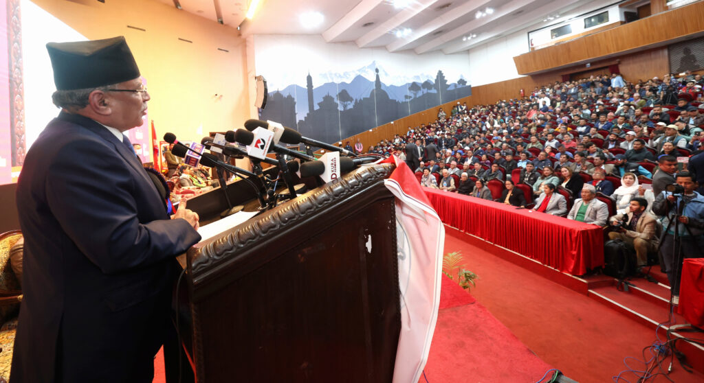 माओवादीलाई उपयोग गर्ने कल्पना नगर्दा हुन्छ : प्रधानमन्त्री दाहाल