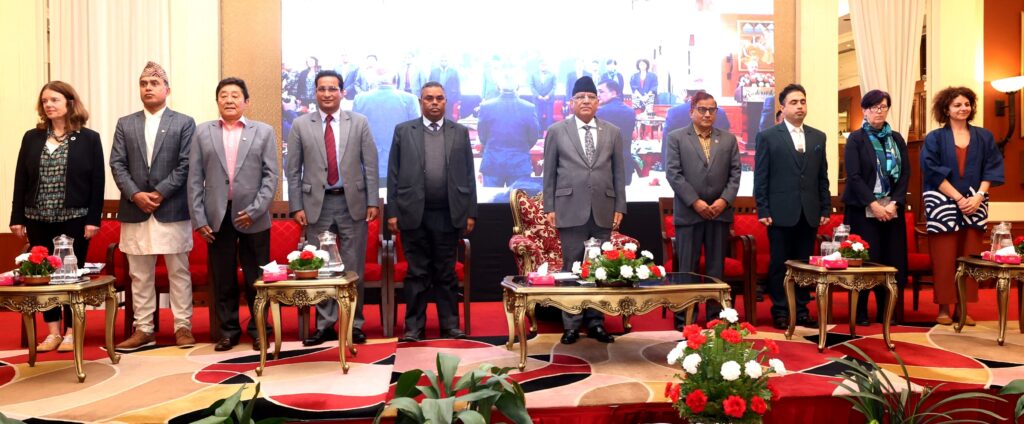 जलवायु परिवर्तनका असर कम गर्न बृहत रणनीति आवश्यक : प्रधानमन्त्री दाहाल