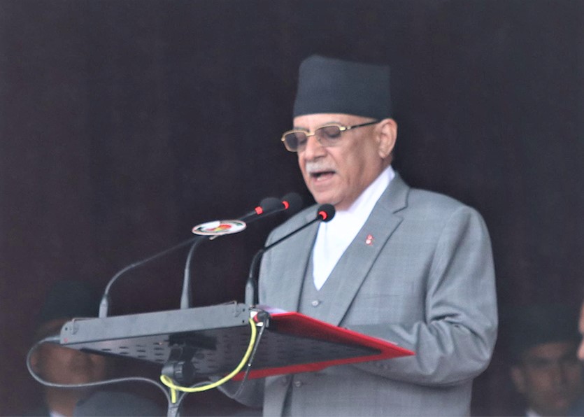संक्रमणकालीन न्यायका बाँकी काम गर्न सरकार प्रतिबद्ध छ : प्रधानमन्त्री प्रचण्ड