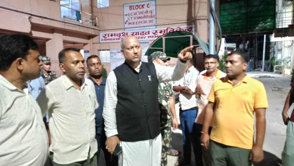 मधेशका मुख्यमन्त्री सिँहले गरे प्रादेशिक अस्पतालको निरीक्षण