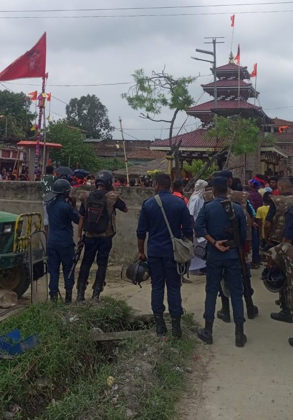 रौतहटको झन्डी सुरक्षार्थ, सिडियोसहित ५०० सय प्रहरी परिचालन