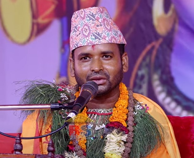 पशुपतिमा आयोजित कोटीहोममा आचार्य कृष्ण दमाईको सम्बोधन