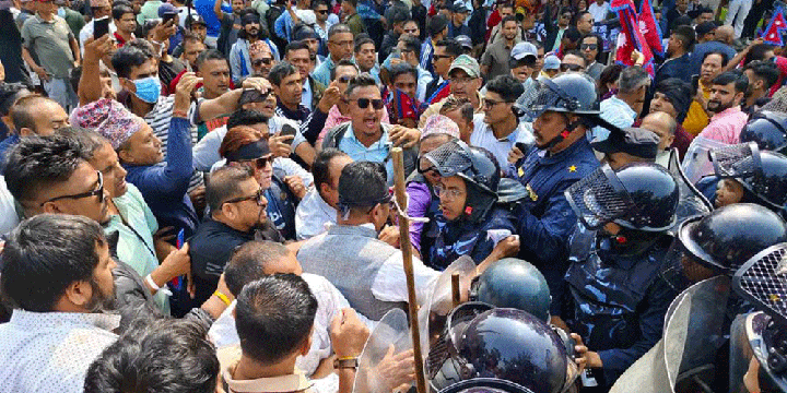 पोखराको स्थिति तनावग्रस्त, आन्दोलनकारीले तोडे निषेधाज्ञा