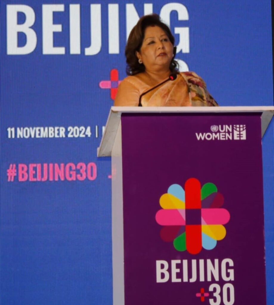 महिला सशक्तिकरणका क्षेत्रमा धेरै उपलब्धि भएपनि चुनौती अझै छन्- परराष्ट्रमन्त्री राणा