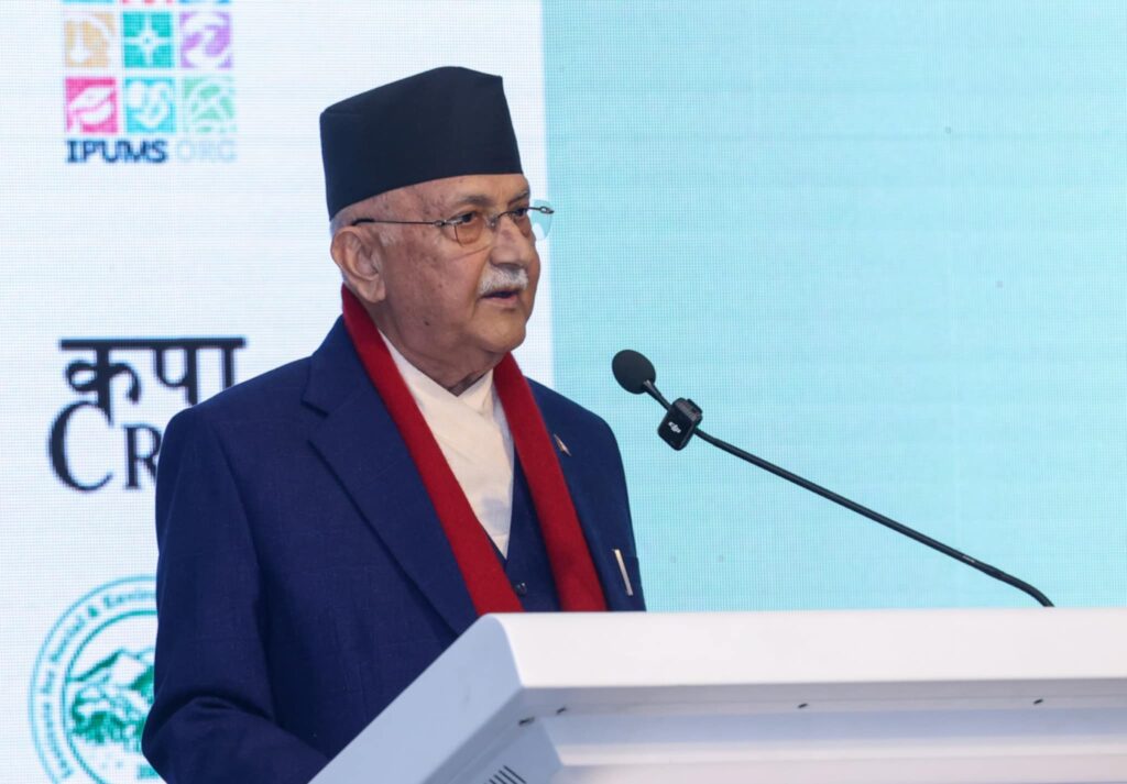जनसङ्ख्याका मुद्धालाई आर्थिक, सामाजिक र राजनीतिक रणनीतिका रुपमा हेरिनुपर्छ- प्रधानमन्त्री