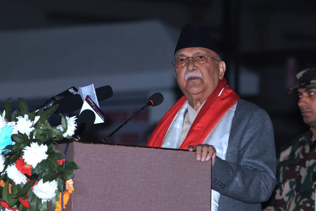 राष्ट्रिय एकता हाम्रो मूल मन्त्र : प्रधानमन्त्री ओली