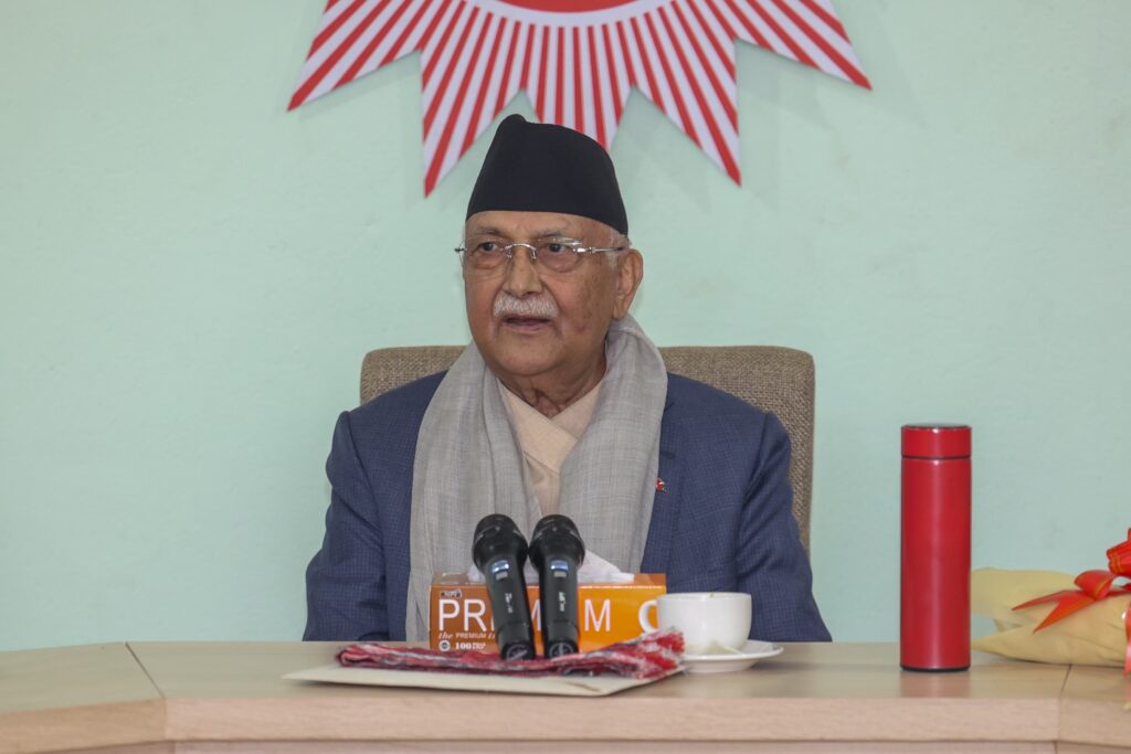 सुन्दर र समृद्ध नेपाल हाम्रो साझा उद्देश्य हो :  प्रधानमन्त्री ओली