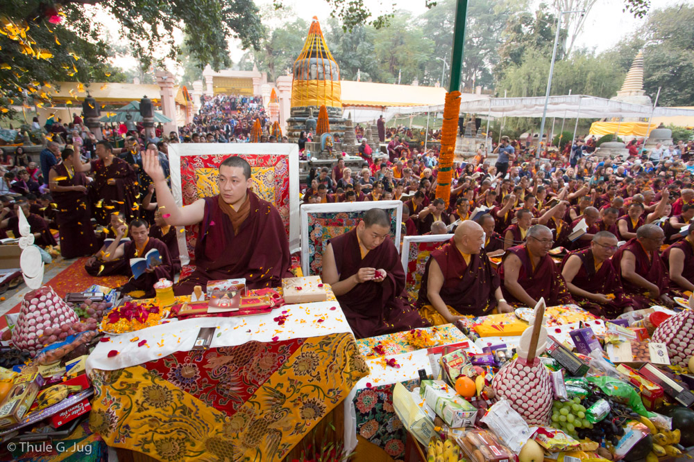 हिमाली बौद्ध परम्परा-बोधि वृक्ष मुनि कर्मपा श्यमारपा र मोलाम पूजा 