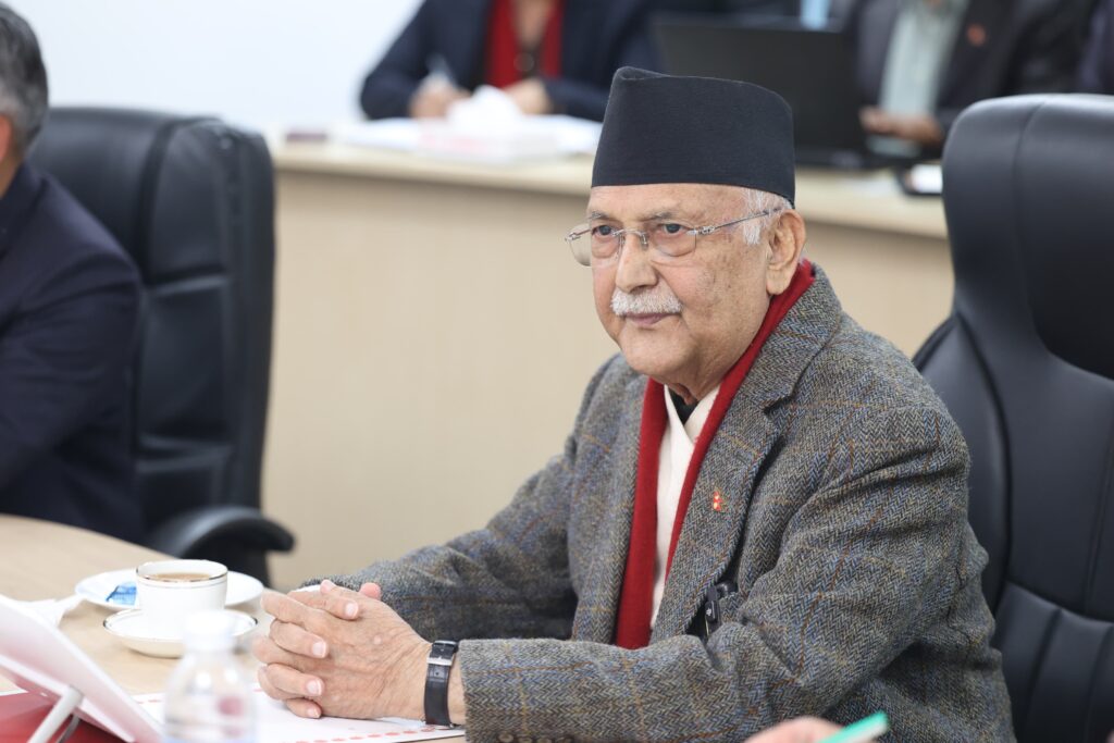 प्रधानमन्त्री र मुख्यमन्त्रीहरुबीच भर्चुअल बैठक समस्यालाई पहिचान गरेर समाधानका लागि एक्सनमा जान्छौँ : प्रधानमन्त्री