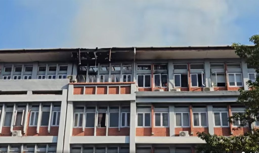 खानेपानी मन्त्रालयमा लागेकाे आगाे नियन्त्रणमा आयाे