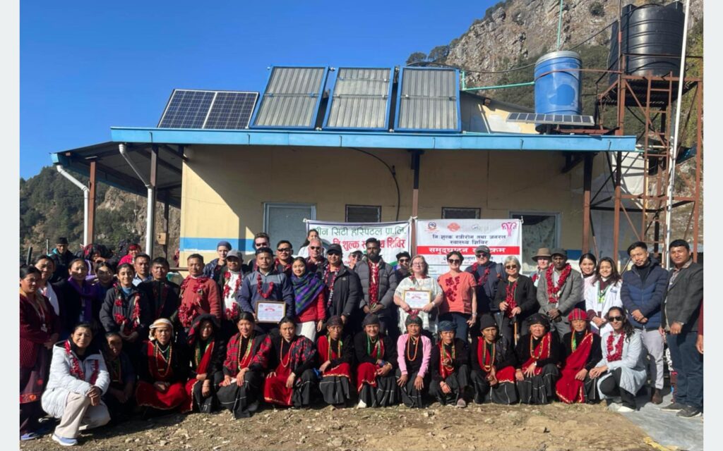 गोरखामा निःशुल्क स्वास्थ्य शिविरः सात सय ७४ जना लाभान्वित