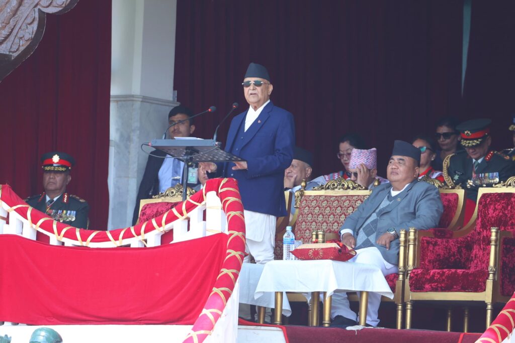 युवा जगतलाई चौतर्फी विकासमा  हरसंभव सहयोग गर्न सरकार तयार छः प्रधनमन्त्री ओली