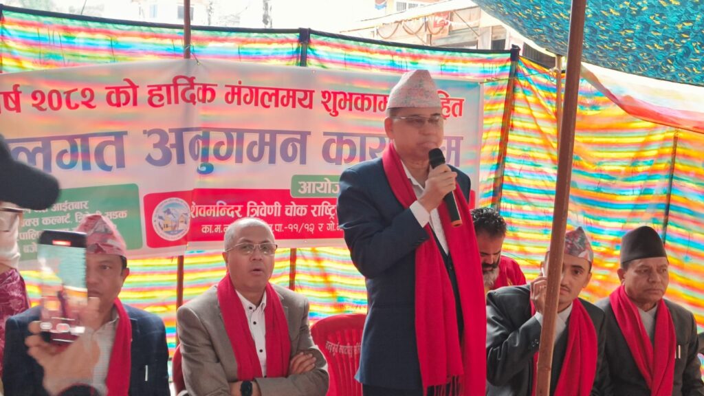सरकारले पूर्वाधार निर्माणलाई गति दिएको छ : मन्त्री दाहाल