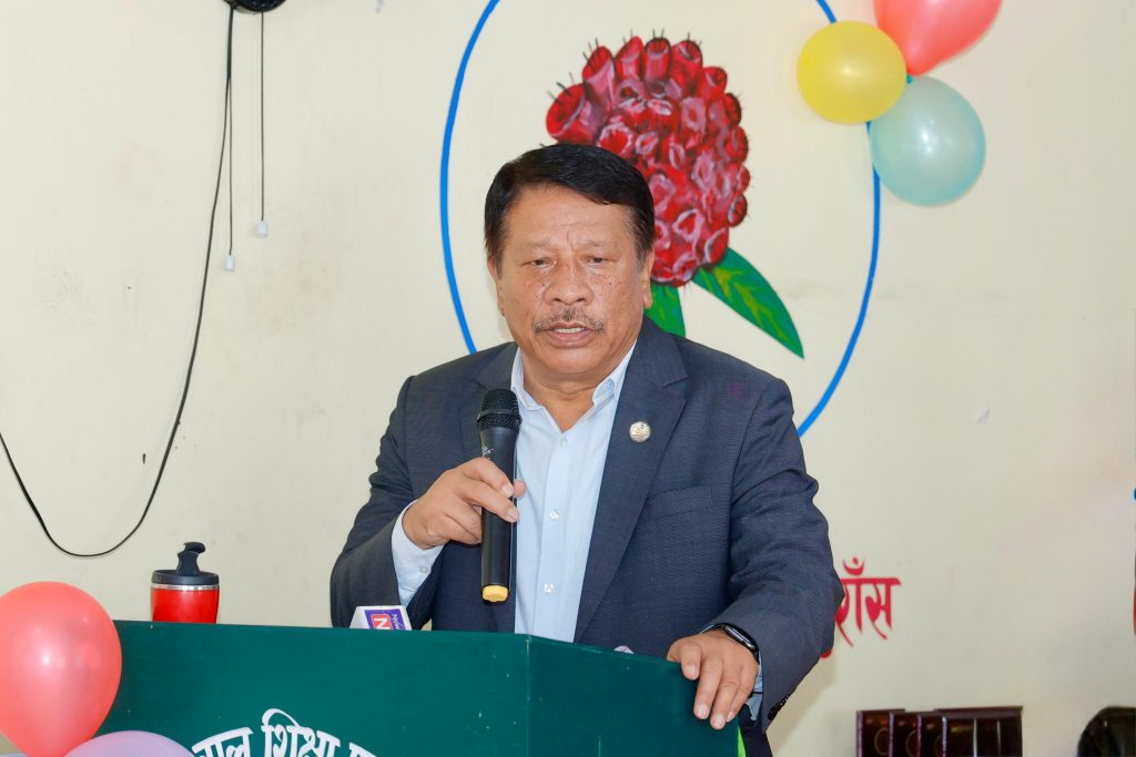 विद्यार्थीहरुलाई प्रकाशमान सिंहको सुझाव : जीन्दगीको लक्ष्य पूरा गर्न मेहनत गर्नुस्