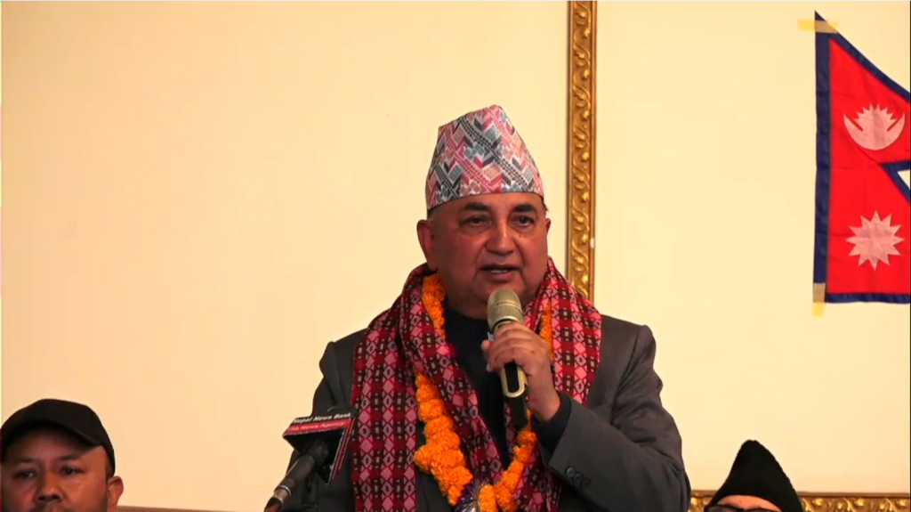 राष्ट्रिय मुद्दा र एजेण्डामा दृढतापूर्वक उभिने छु : ईश्वर पोखरेल